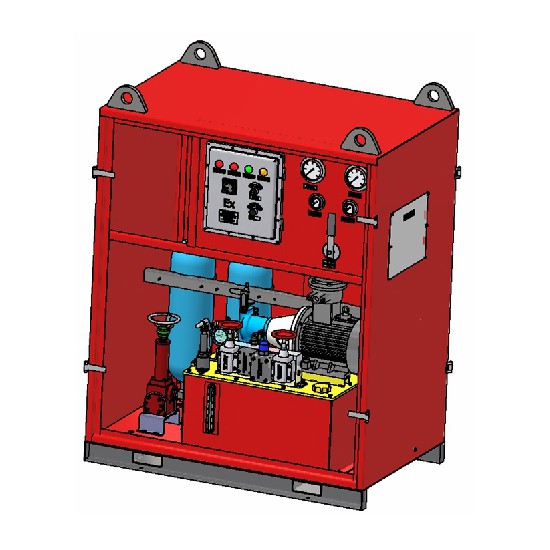 ہائیڈرولک فلیٹ والو کنٹرول باکس